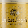Gustave Lorentz Riesling Reserve 2017 Set 6 Bottles